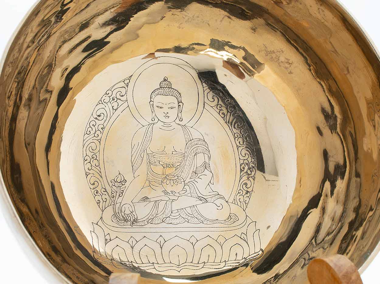 Vesakh Klangschale Buddhas Geburtstag 4 .Mai 2015 