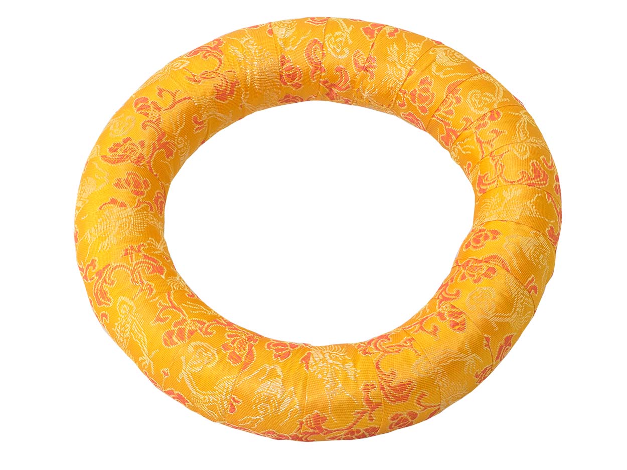 20cm Ring für Klangschalen von ca. 26-33 cm, gelb Drache
