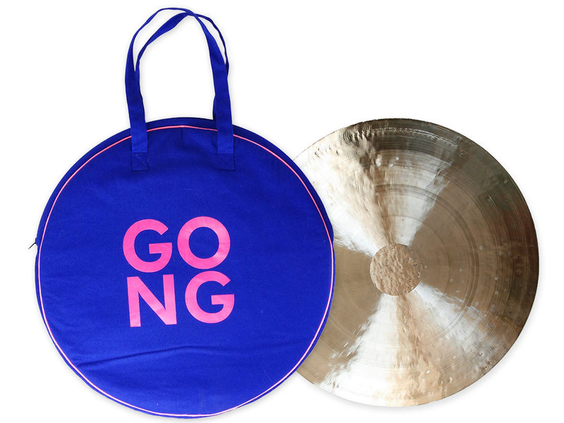 Gongtasche „GONG“ blau / pink 50 cm
