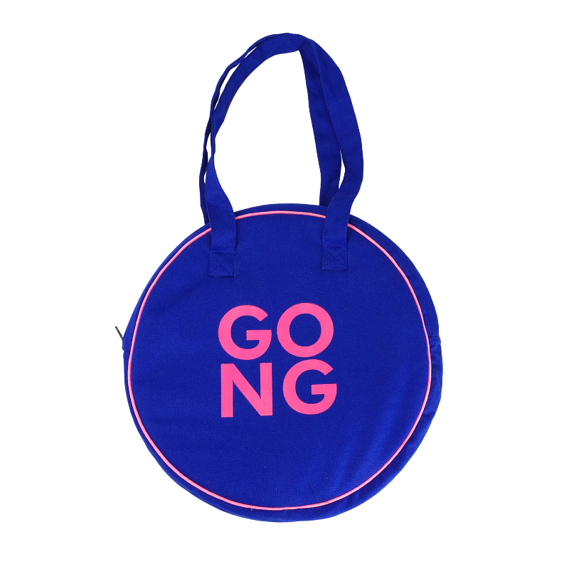 Feng-Gong-Set ⌀ 30 cm mit blauer Gong-Tasche