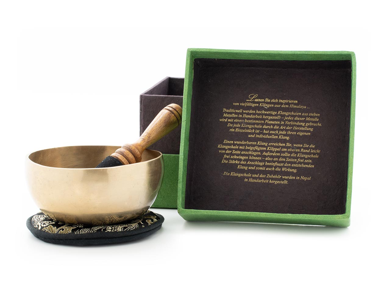 Geschenkset Yin-Yang in grüner Box mit braunem Baum Gr. S