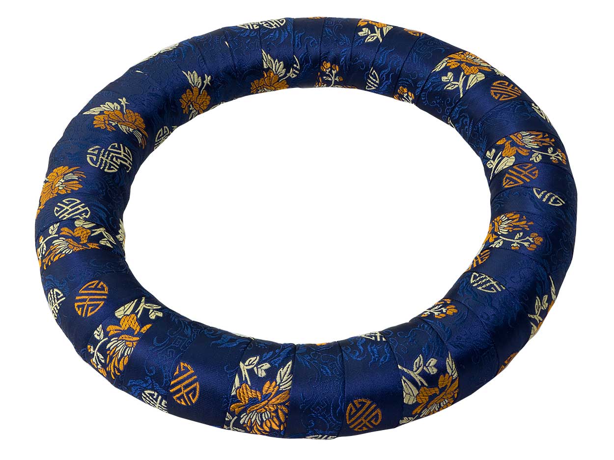 30cm Ring für Klangschalen von ca. 37-42 cm, blau Longevity